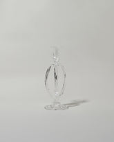 Silje Lindrup Three Glass Candle Holder on light color background.