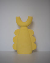 Stephanie Phillips Dimanche Sculpture on light color background.