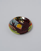 Suzanne Sullivan Sun A Continuous Scene Garden Party Dish on light color background.
