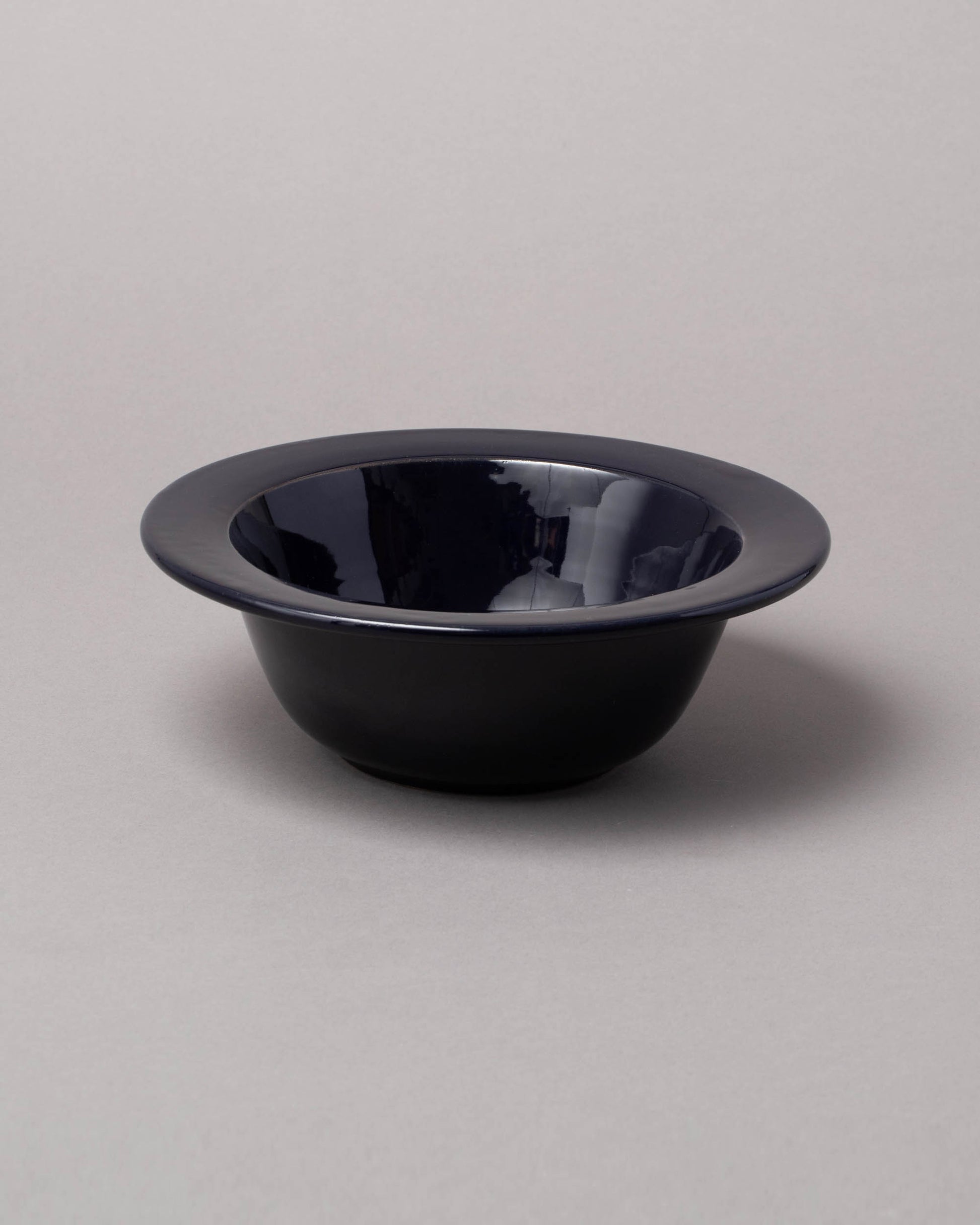La Ceramica Vincenzo Del Monaco Midnight First Course Bowl on light color background.