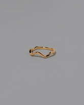 Gold Bump Band on light color background.