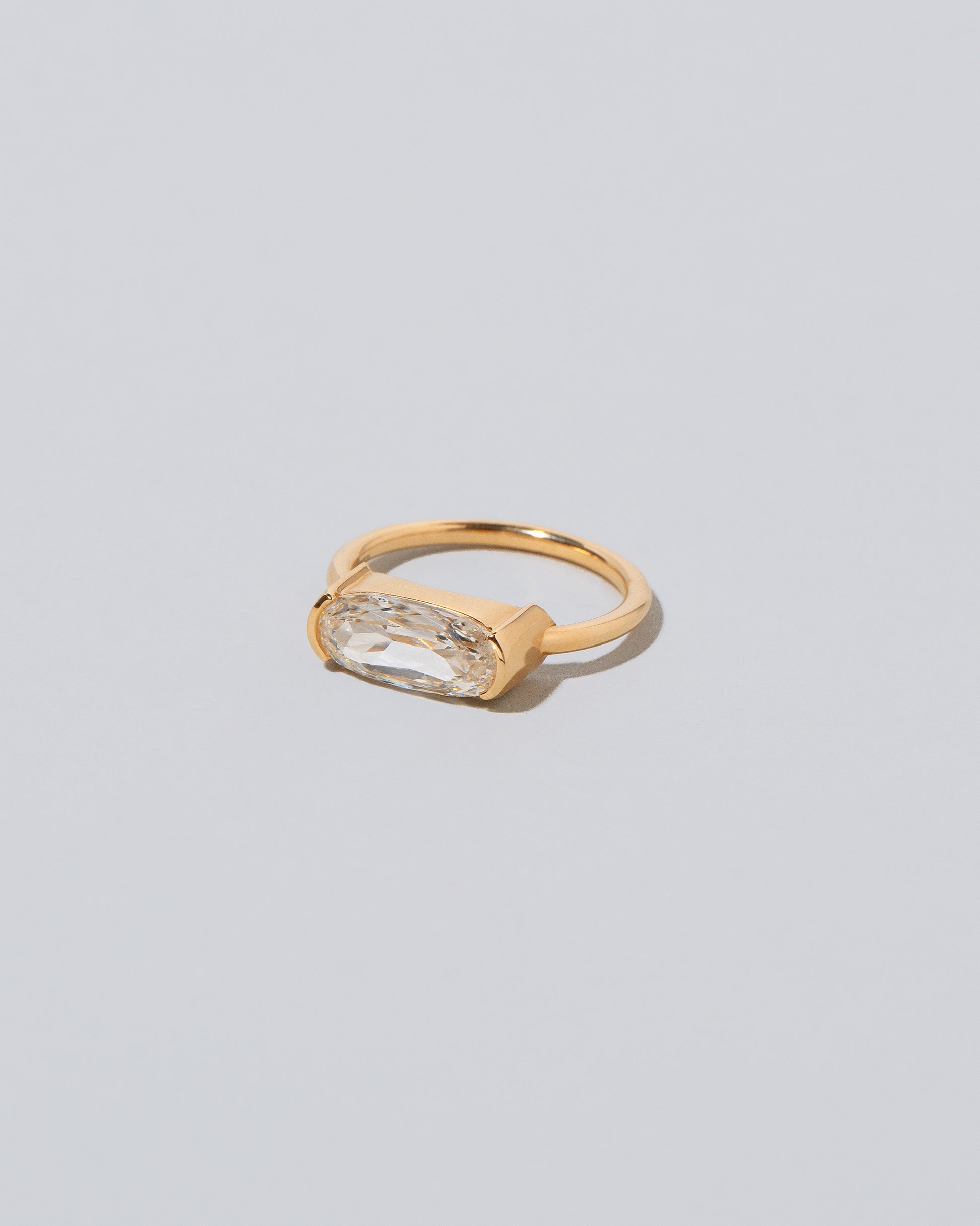 View from the side of the Adrastea Ring on light color background.