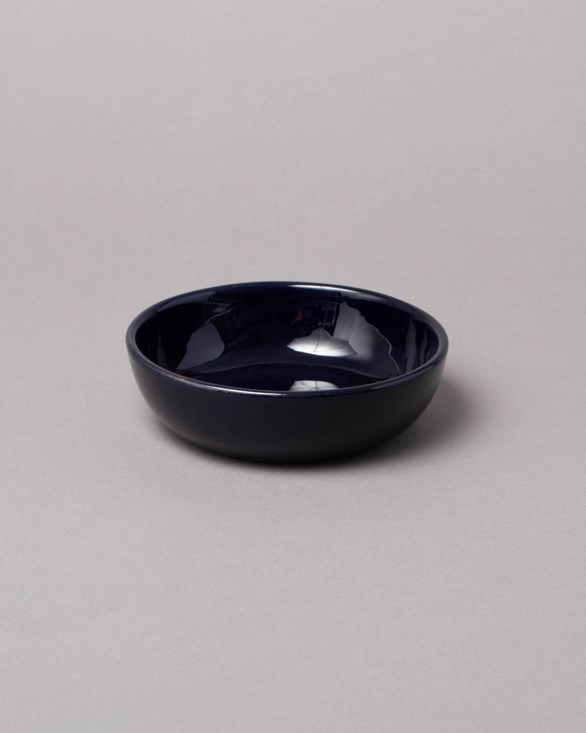 La Ceramica Vincenzo Del Monaco Midnight Cereal Bowl on light color background.