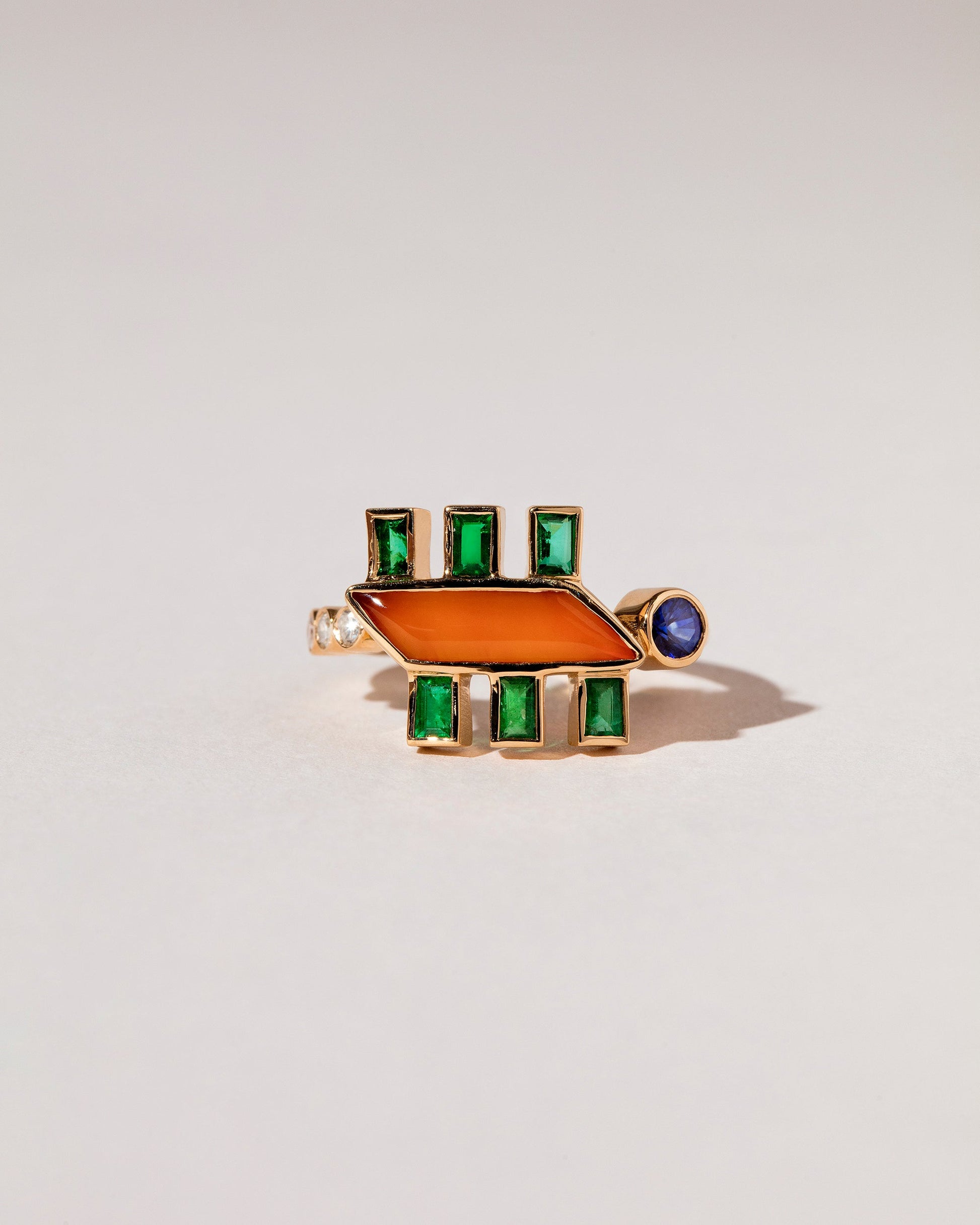  Confidence Ring on light color background.