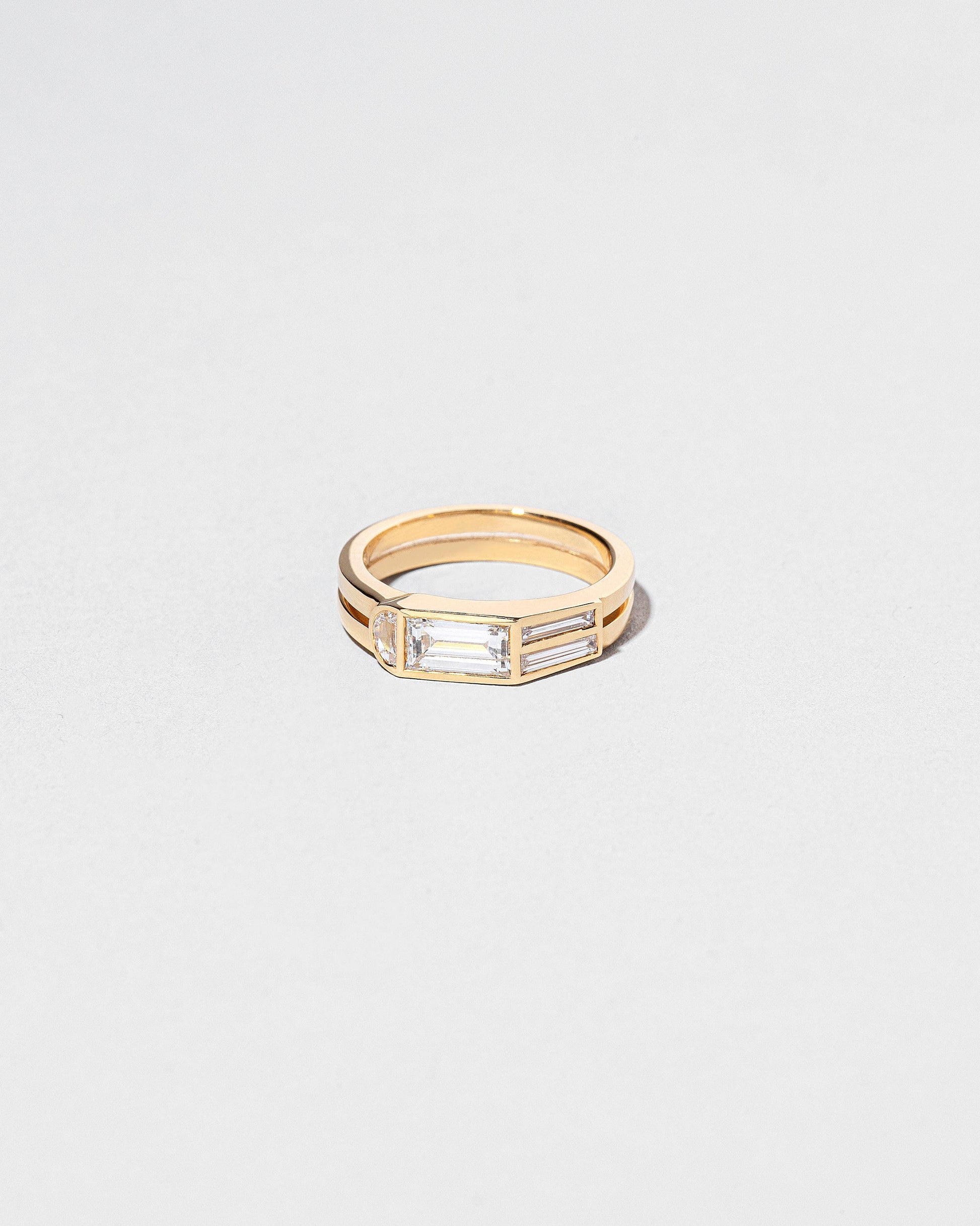  Portrait of Jean-Louis Ring on light color background.