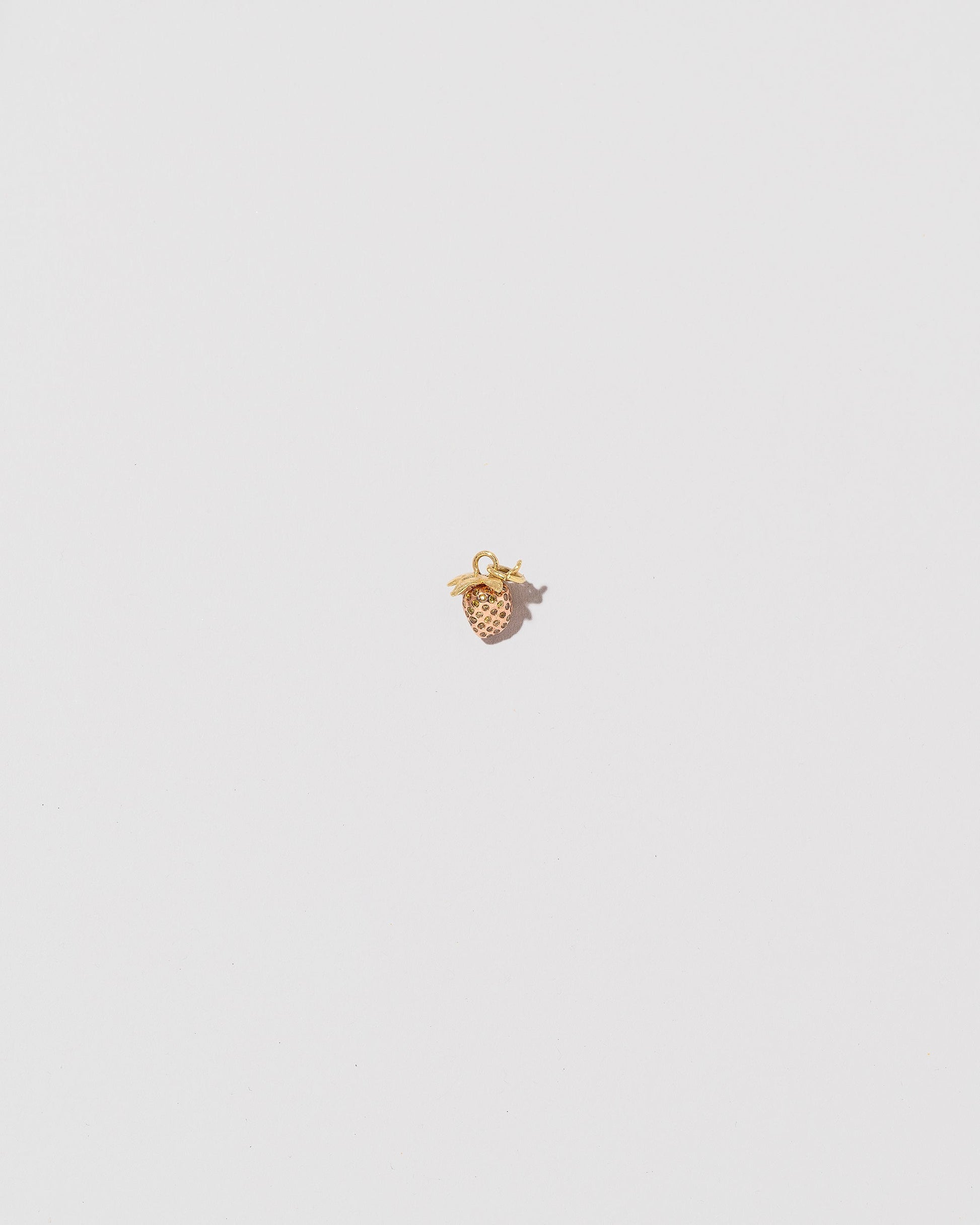  Strawberry Charm - Ripe on light color background.