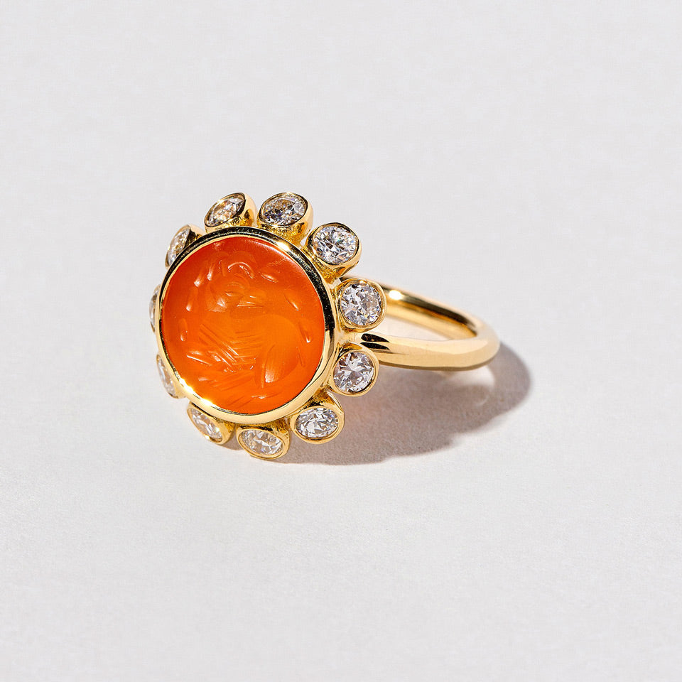 product_details:: Lepus Ring on light color background.