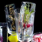 product_details::Styled image of the Emerald, White Diamond and Blue Sapphire Building Blocks Bracelets.