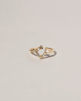  Deco Baguette Ring on light color background.