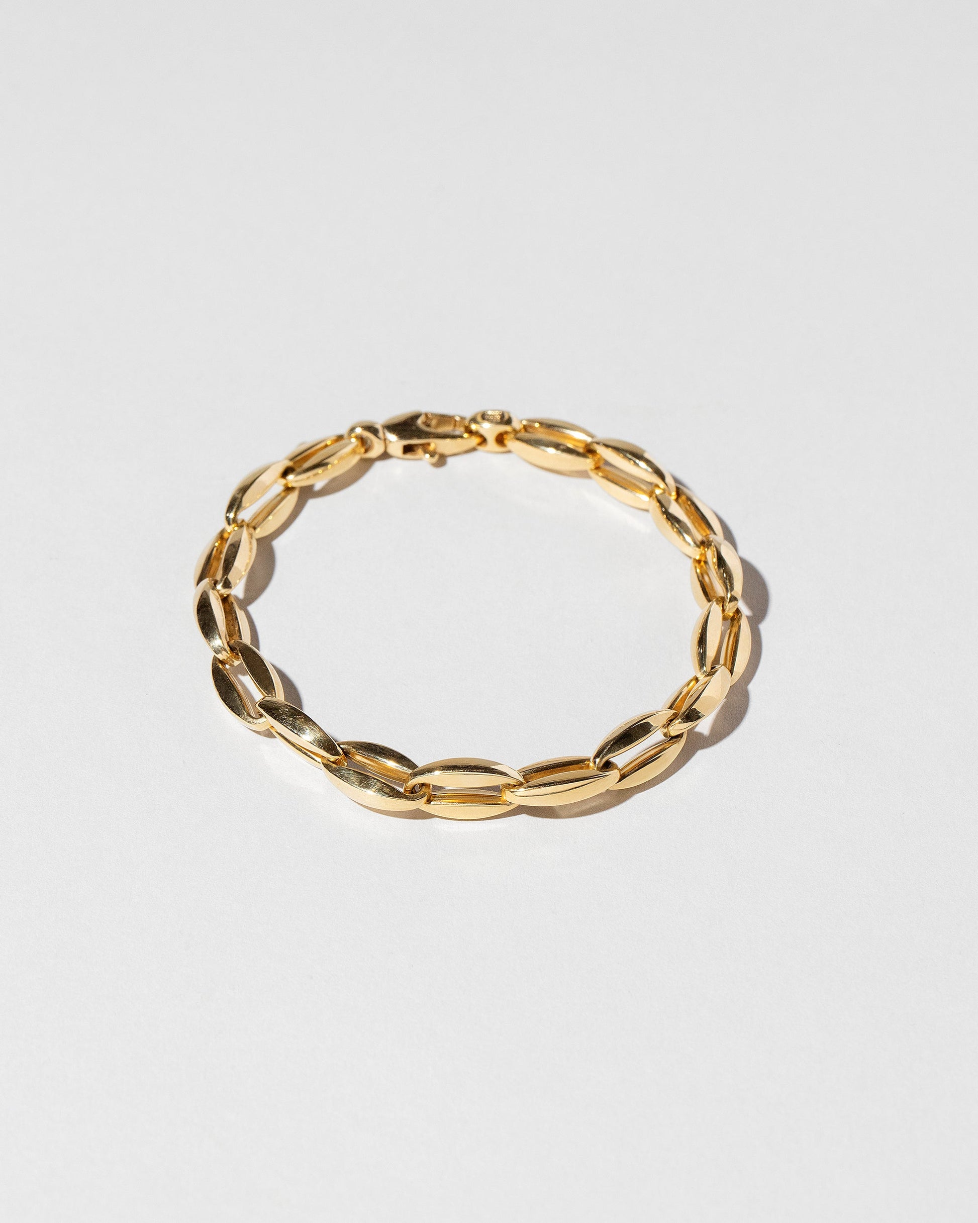  Connected Eye Bracelet on light color background.