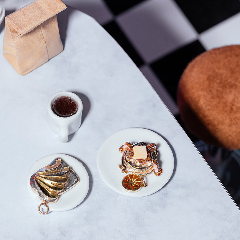 product_details::Styled photo featuring Toast Charm - Avocado Toast