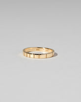 Gold 2.5mm Etched Lines Bands on light color background.