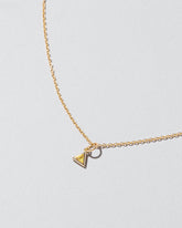  Sapphire Pendant on light color background.