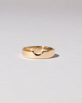  Half Moon Notch Band - 5mm on light color background.