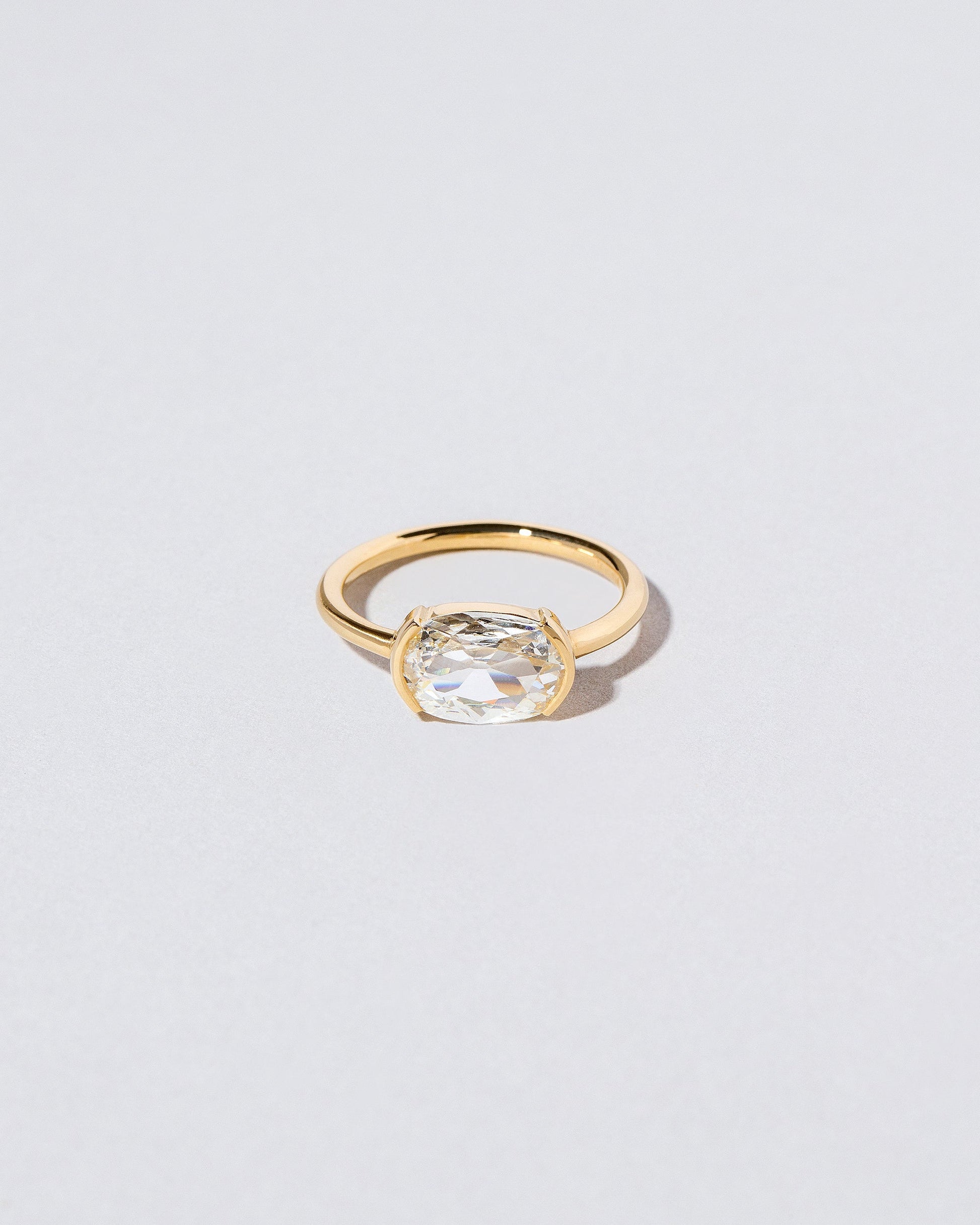 Staircase Ring on light color background.