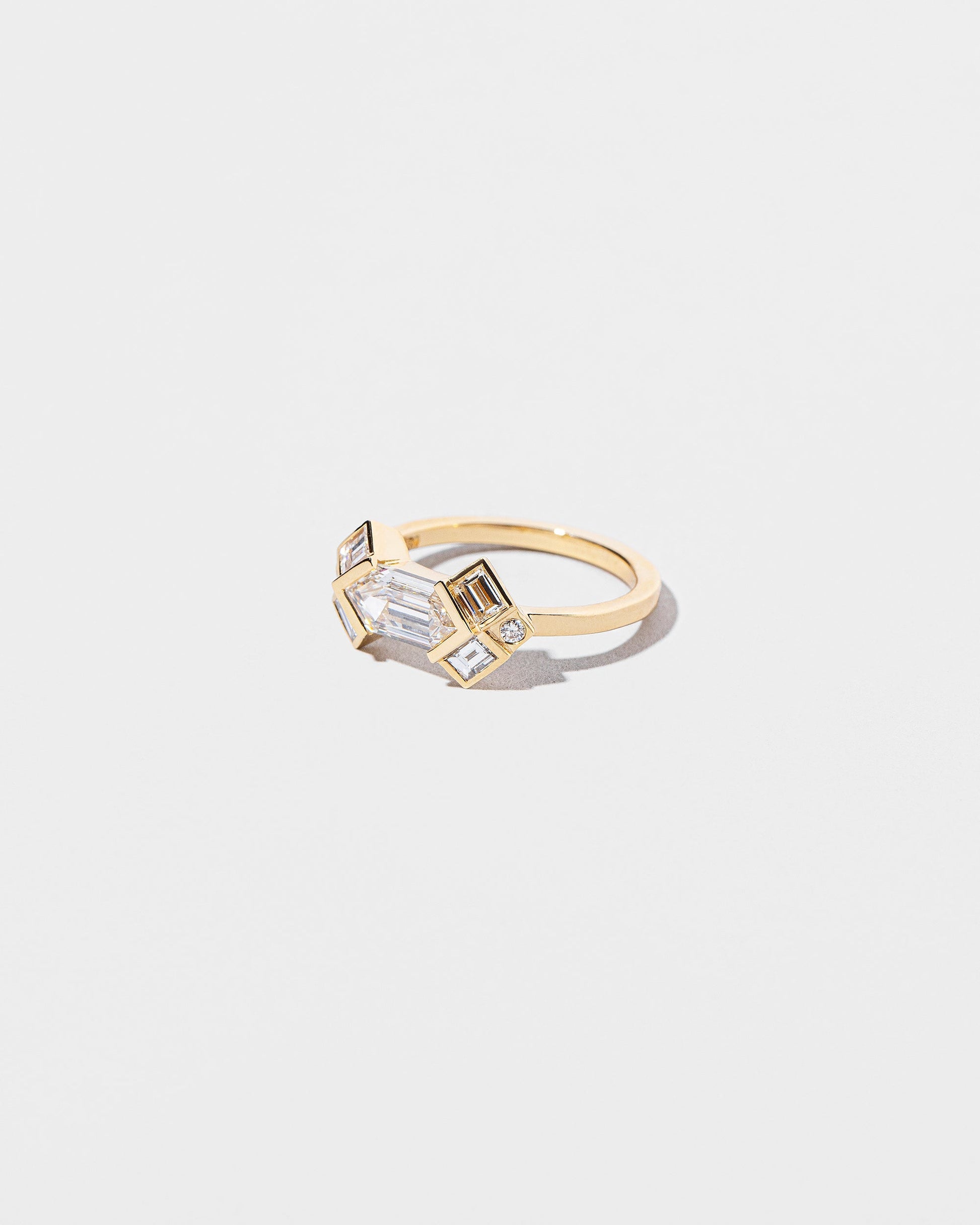  Décoratif Ring on light color background.