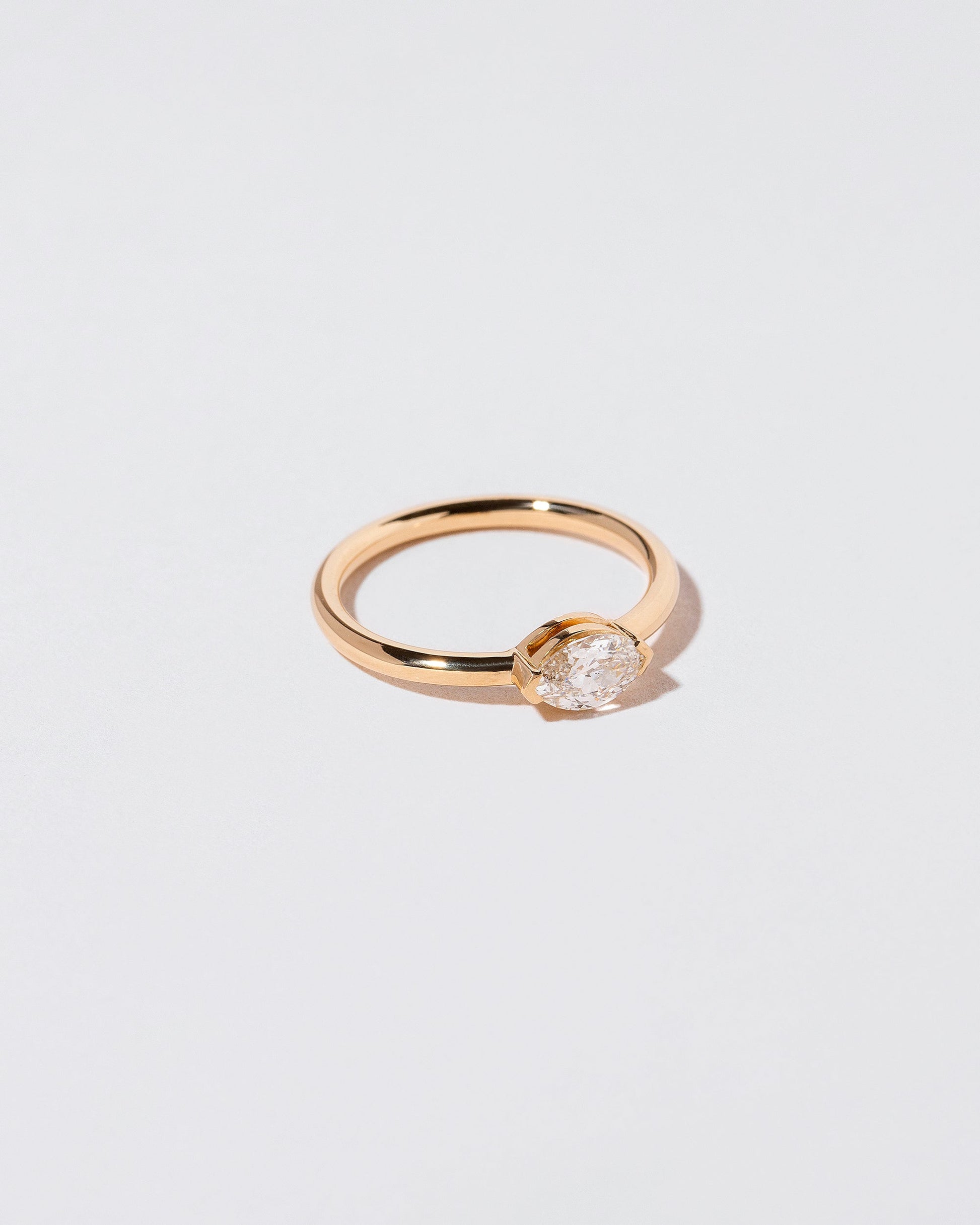 View from the side of the Skipper Ring on light color background.