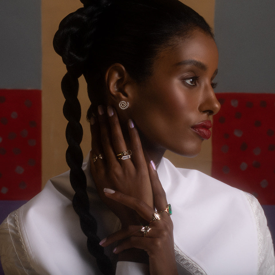 product_details::Styled photo featuring Cycle of Rebirth Ring