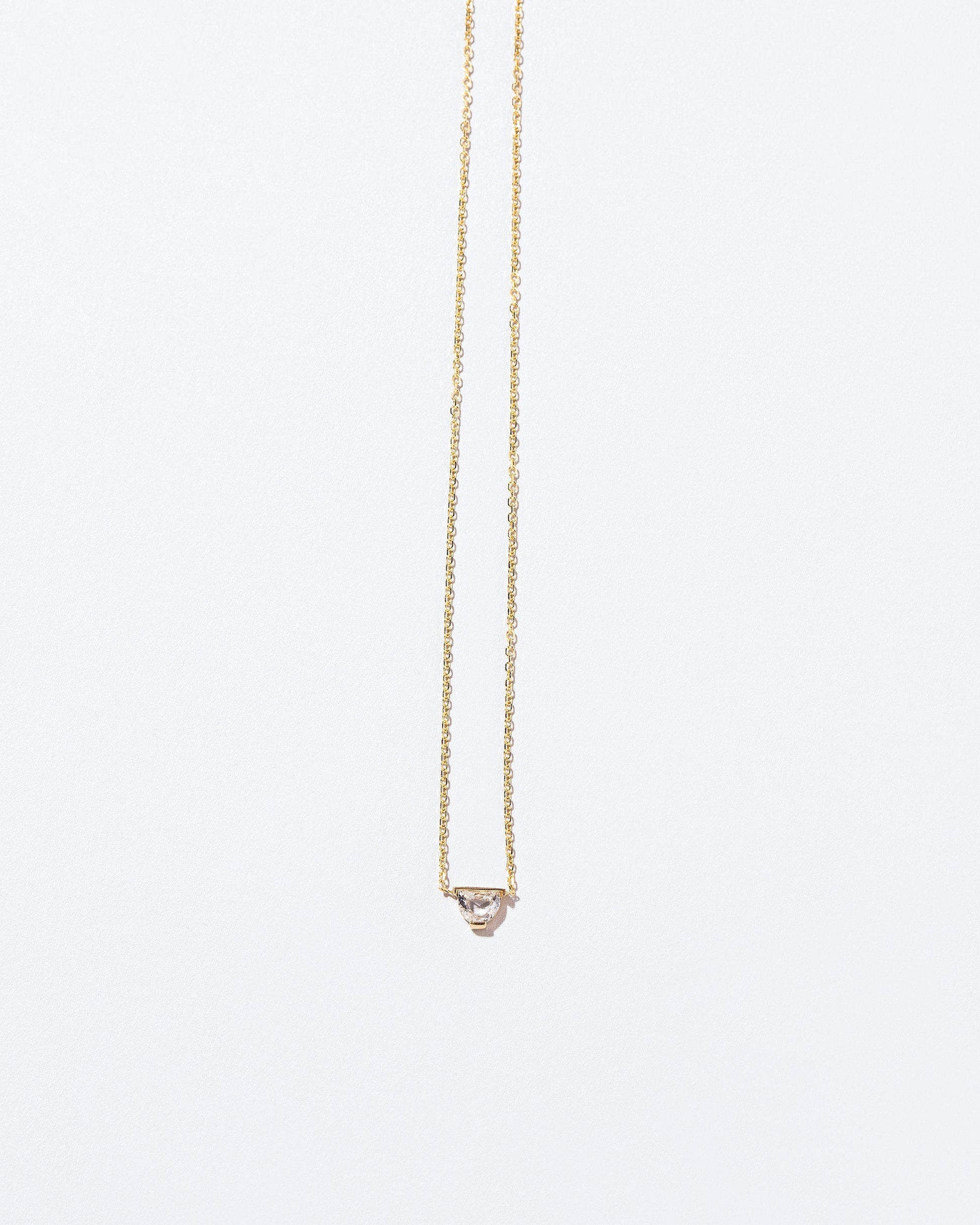  Lagoon Necklace on light color background.