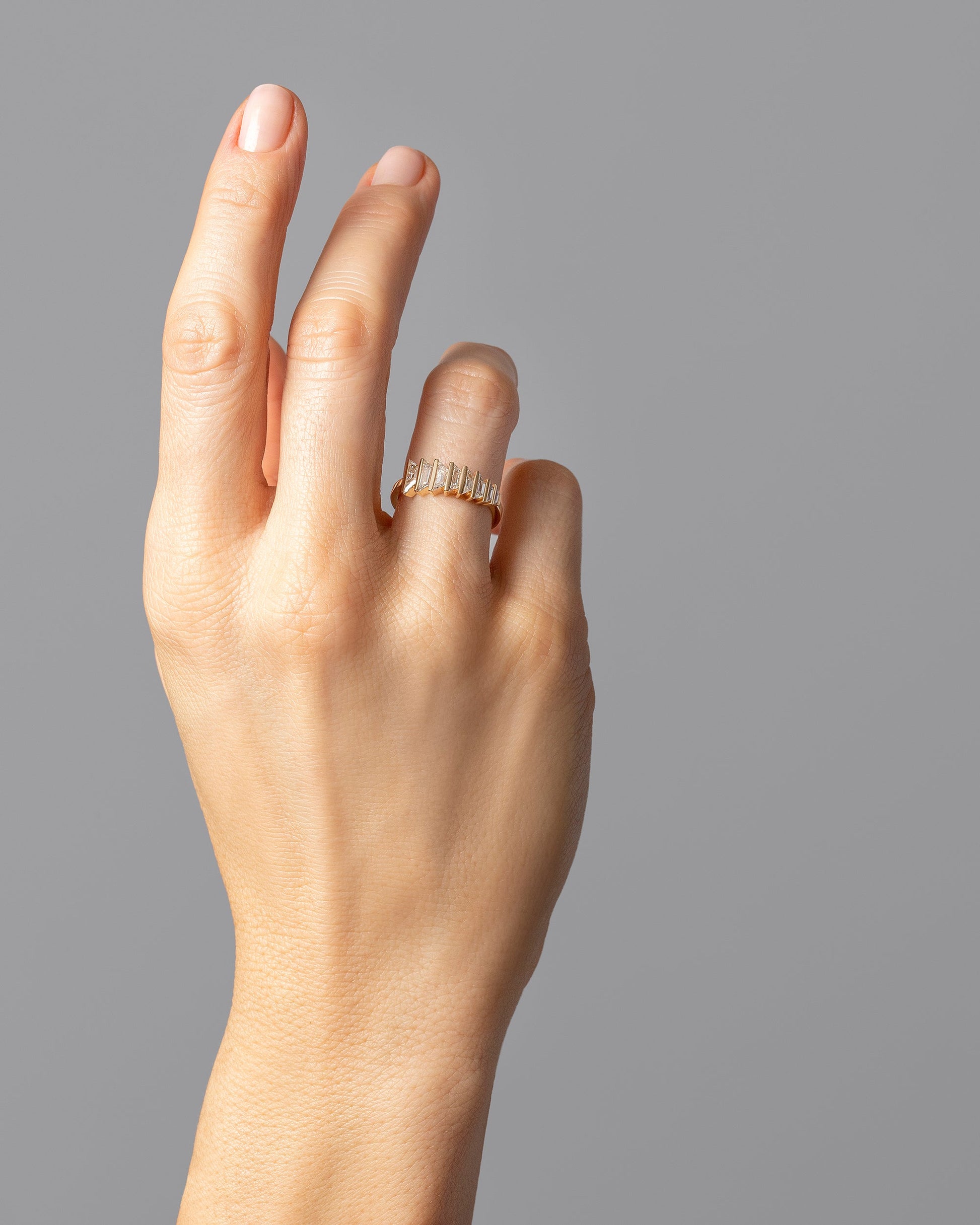 The Wedges Ring on model.