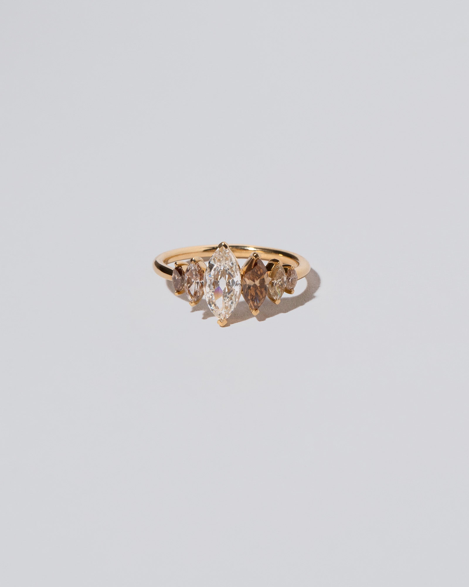 Hydnum Ring on light color background.