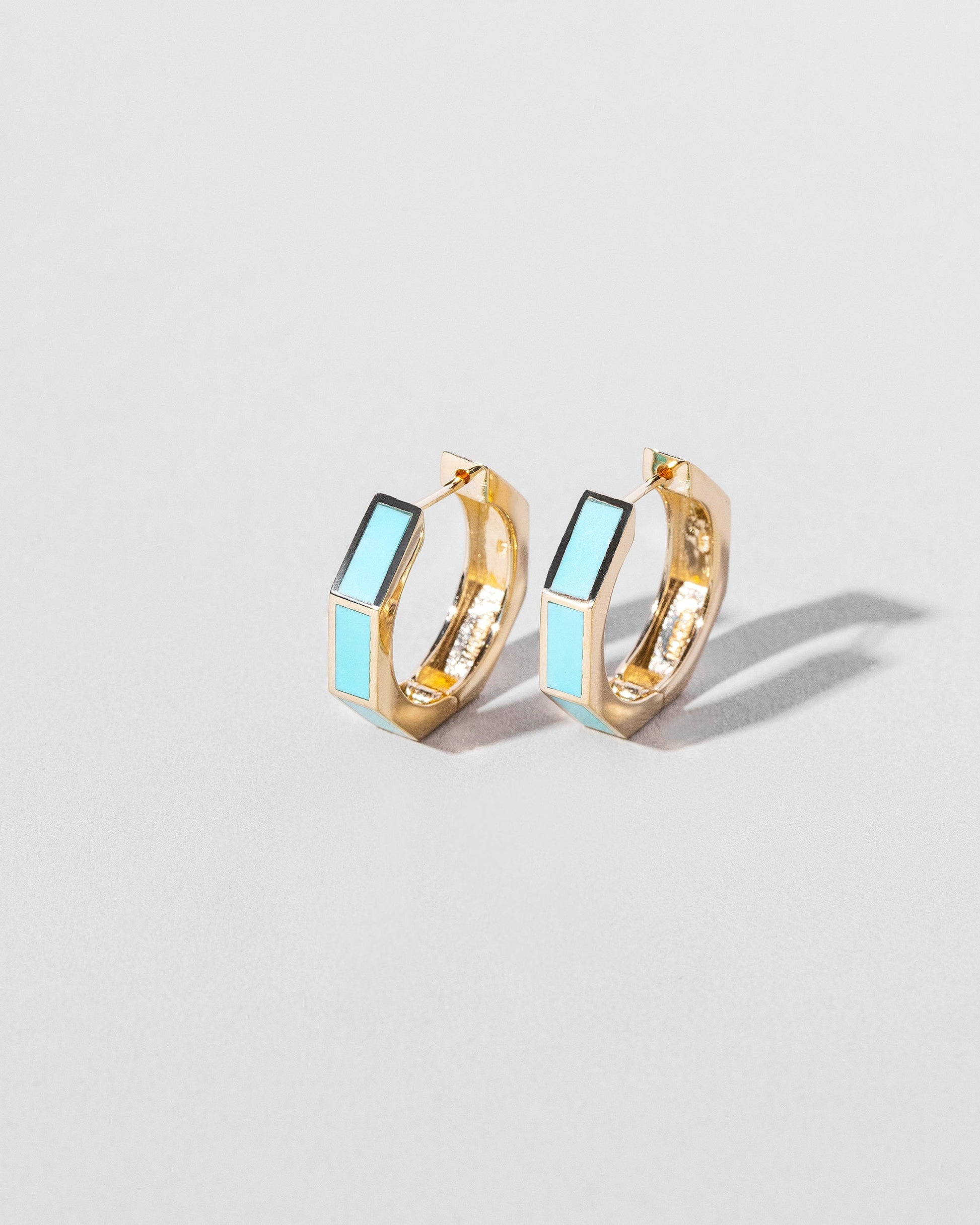 Segmented Hoops on light color background.