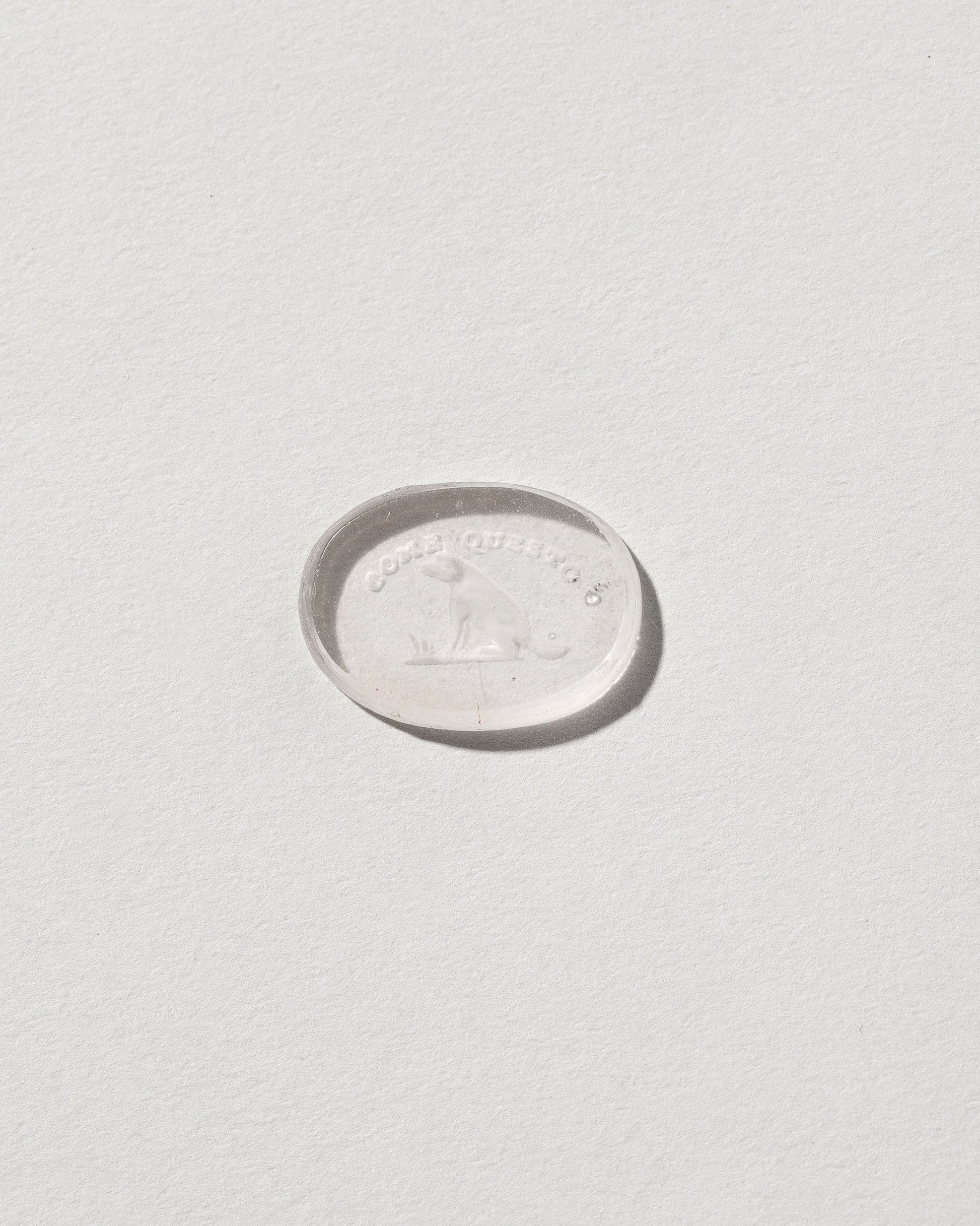  Fidelity Intaglio Seal on light color background.