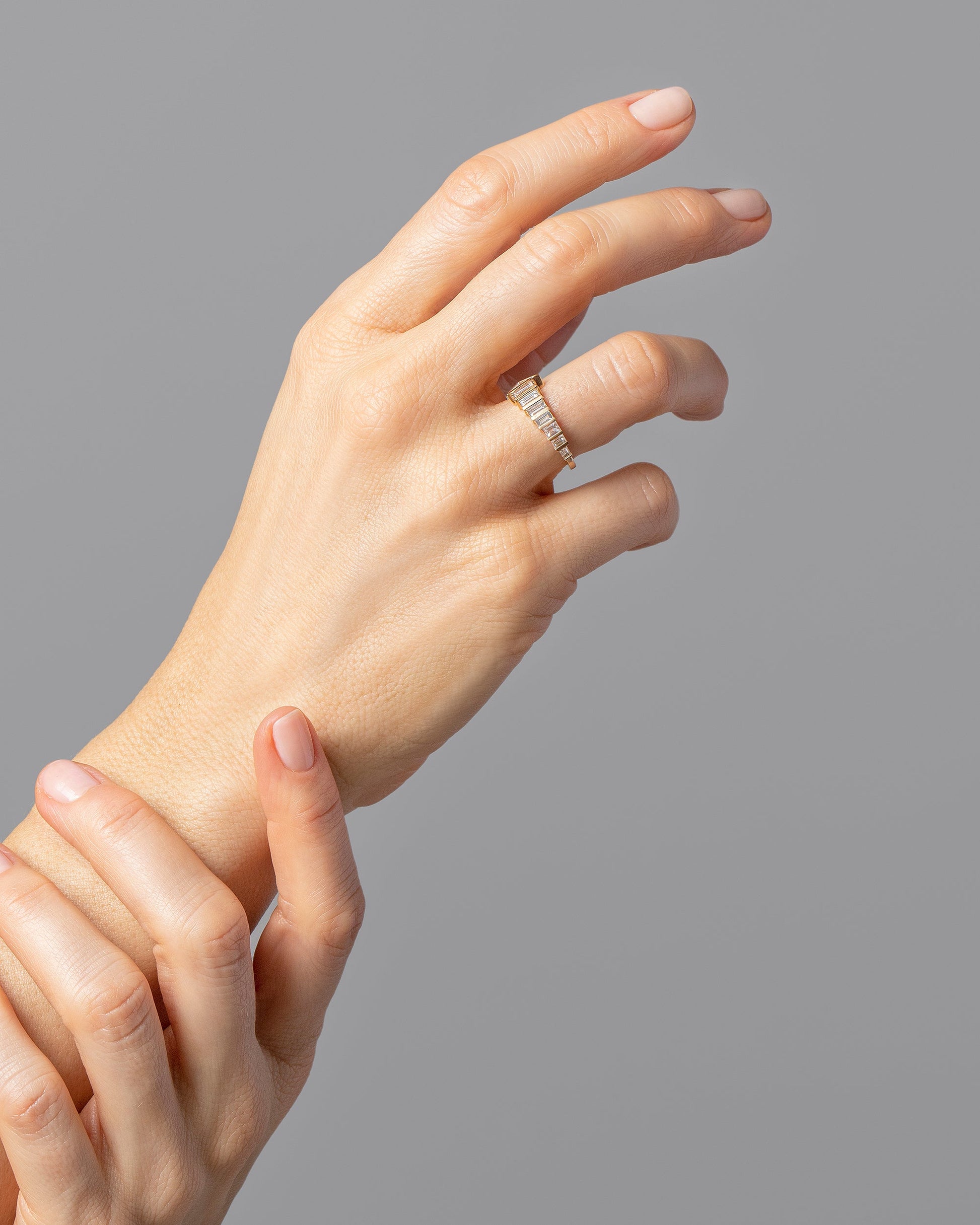 The Skys The Limit Ring on model.