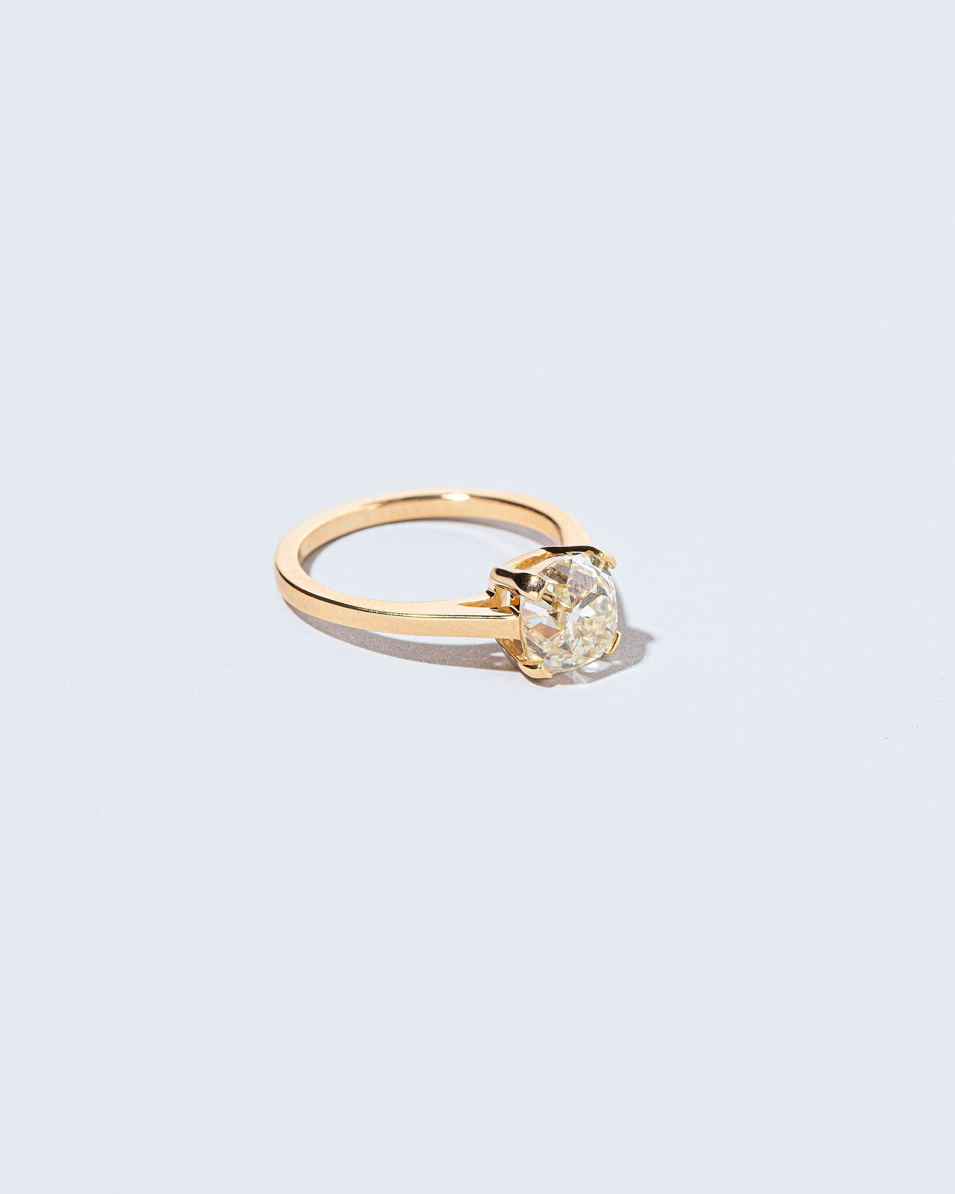 View from the side of the Ichor Ring on light color background.