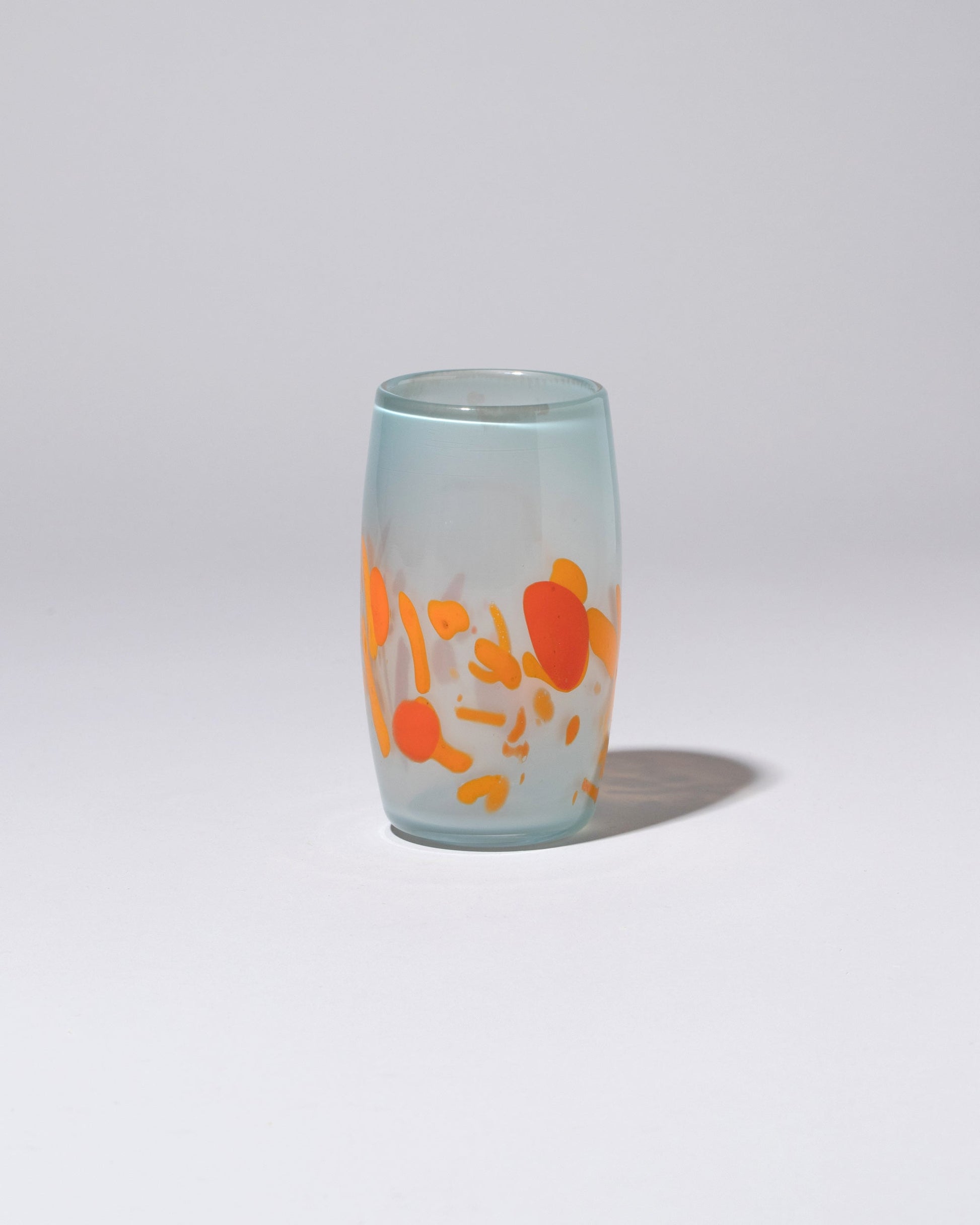 Sirius Glassworks DNA Tumbler on light color background.