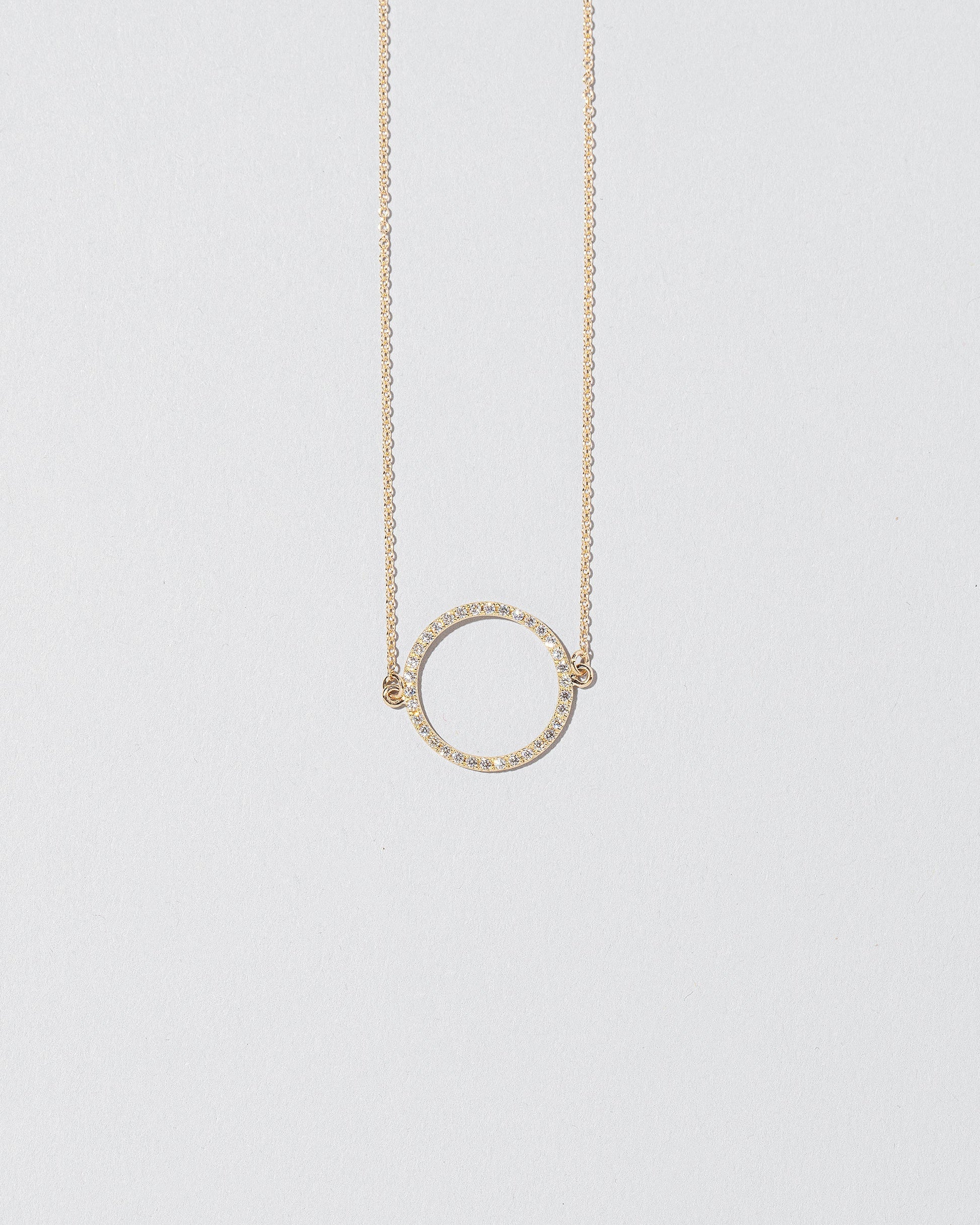  Spring Necklace on light color background.