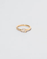 Serenna Ring on light color background.