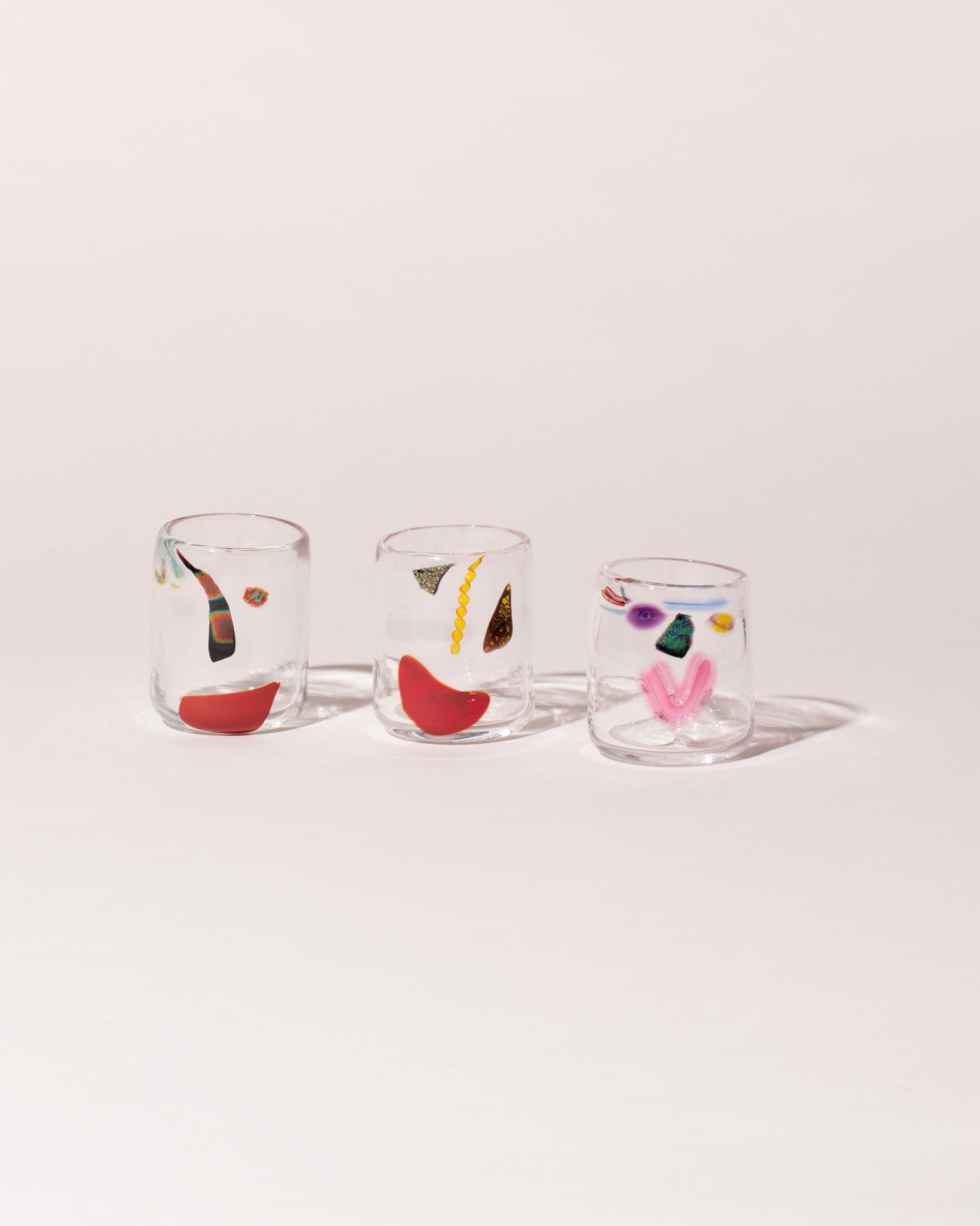Group of FACEVESSEL Small Face Glasses on light color background.