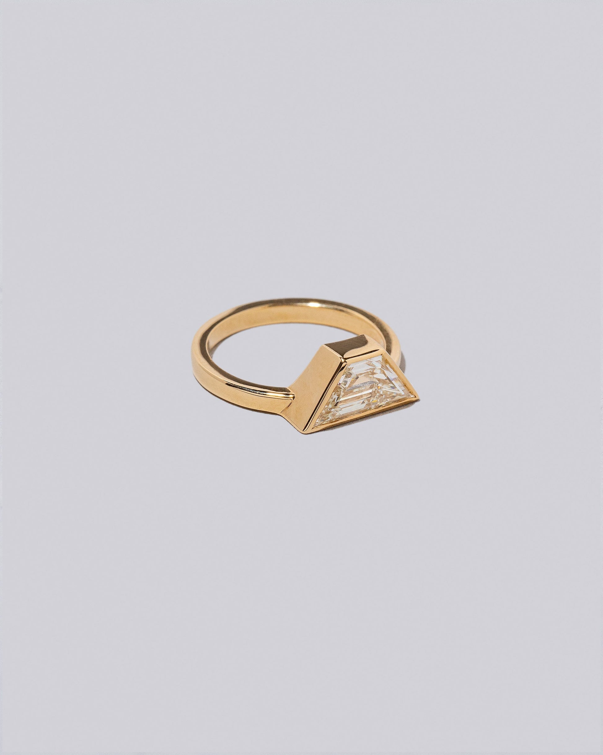 View from the side of the Chord Ring on light color background.