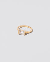 View from the side of the Notional Space Ring on light color background.