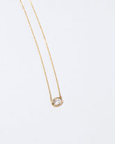  Elafonissi Necklace on light color background.