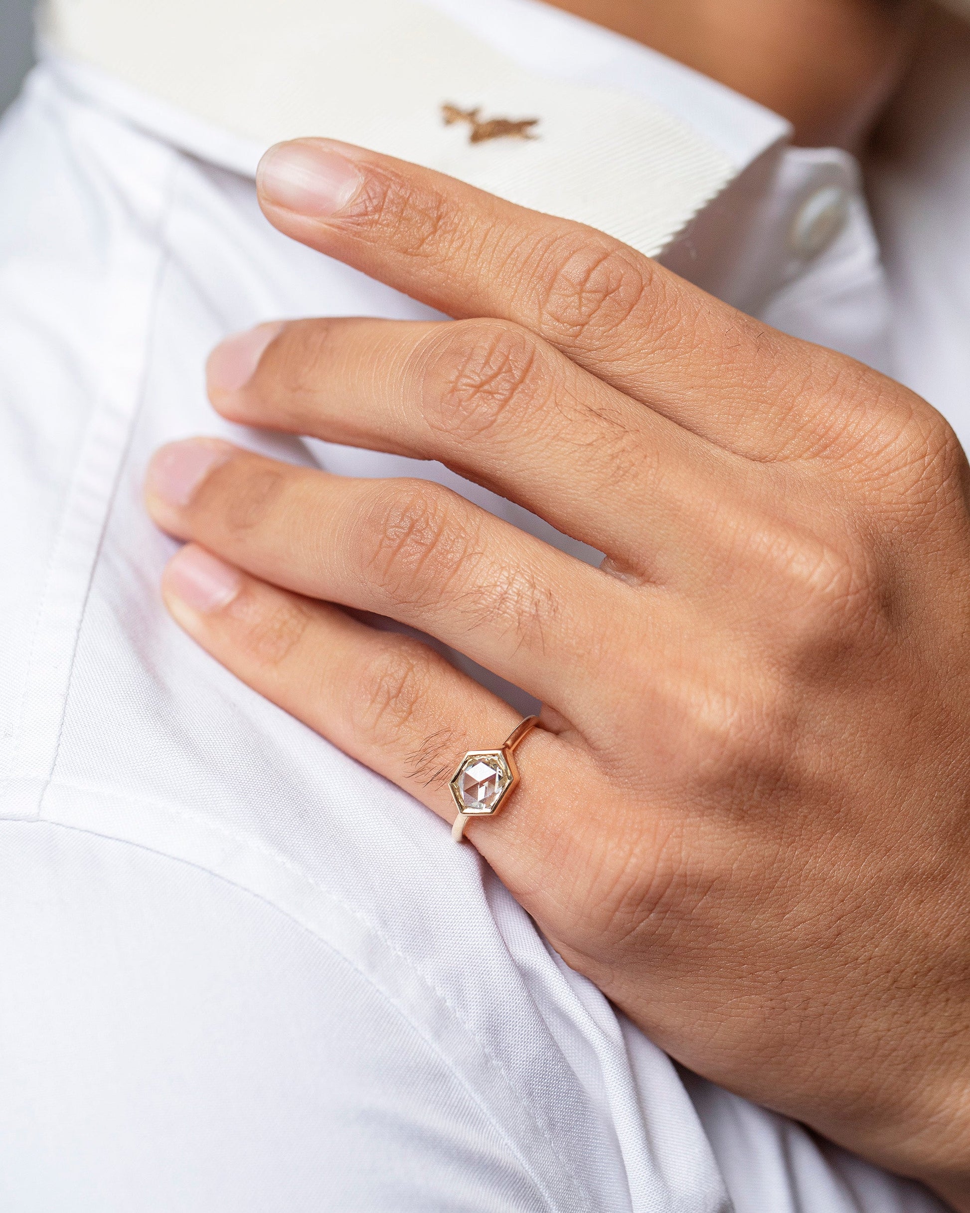 Meadow Ring on model.