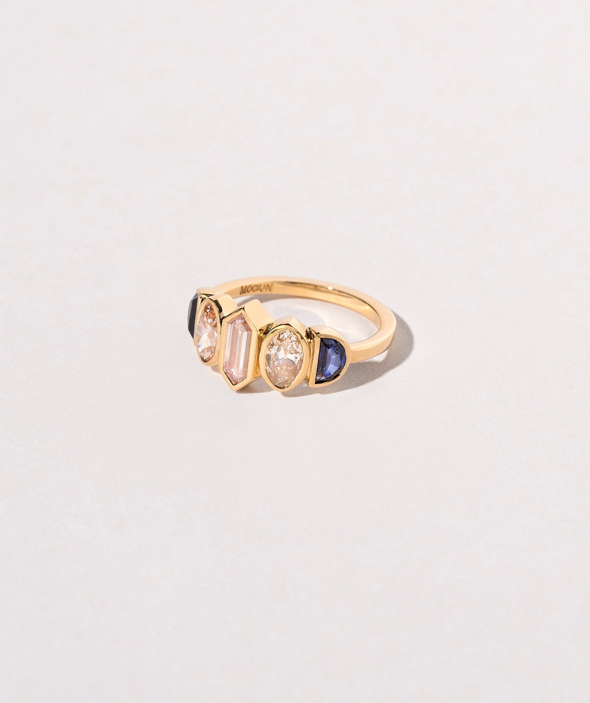  Larkspur Ring on light color background.