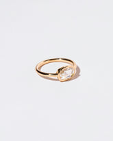 View from the side of the Apollo Ring on light color background.