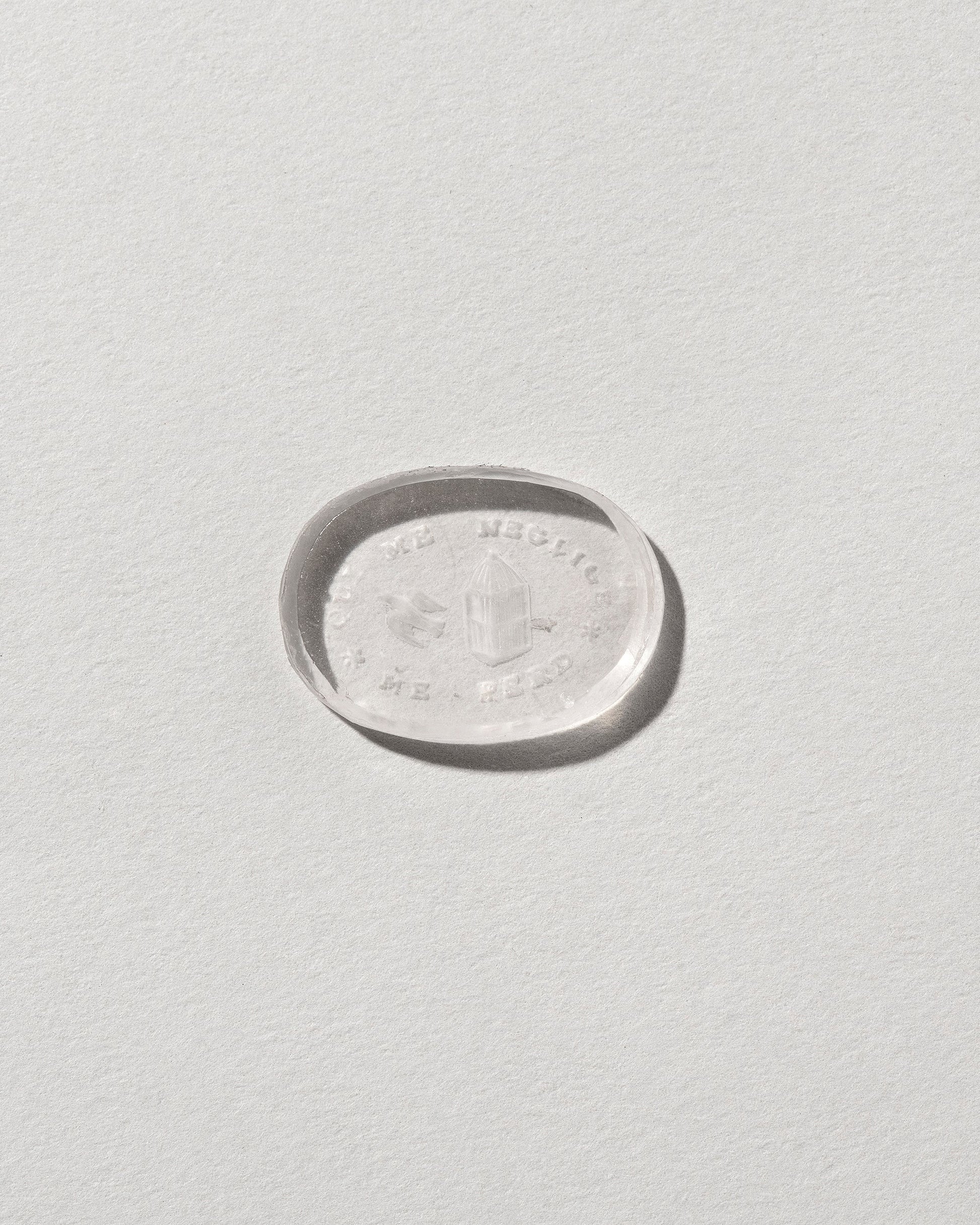  Free Bird Intaglio Seal on light color background.