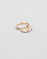 View from the side of the First & Last Ring on light color background.