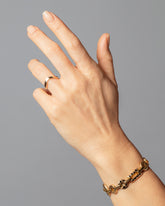 Peak Band - Wide on model.