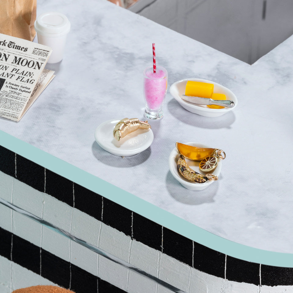 product_details::Styled photo featuring Sliced Fruit Charm - Orange