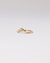  Mini Peak Band - Five Stone on light color background.