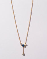  Aster Necklace on light color background.