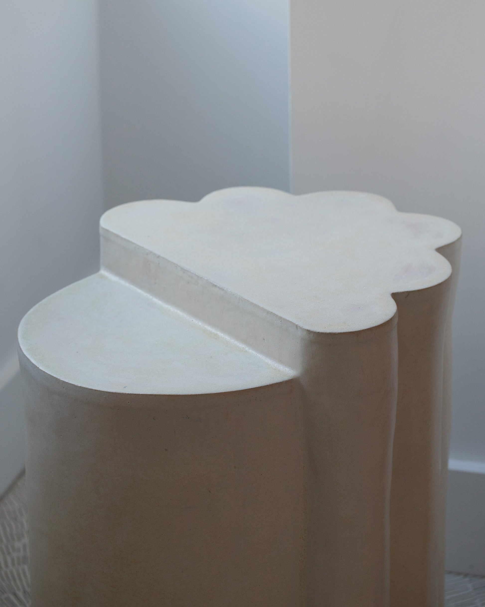  Bzippy & Co. Ledge Side Table - Final Sale on light color background.