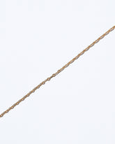  Hotdog Chain Bracelet on light color background.