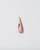  Rhodolite Drop Pendant on light color background.