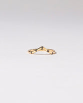  Mini Peak Band - Five Stone on light color background.