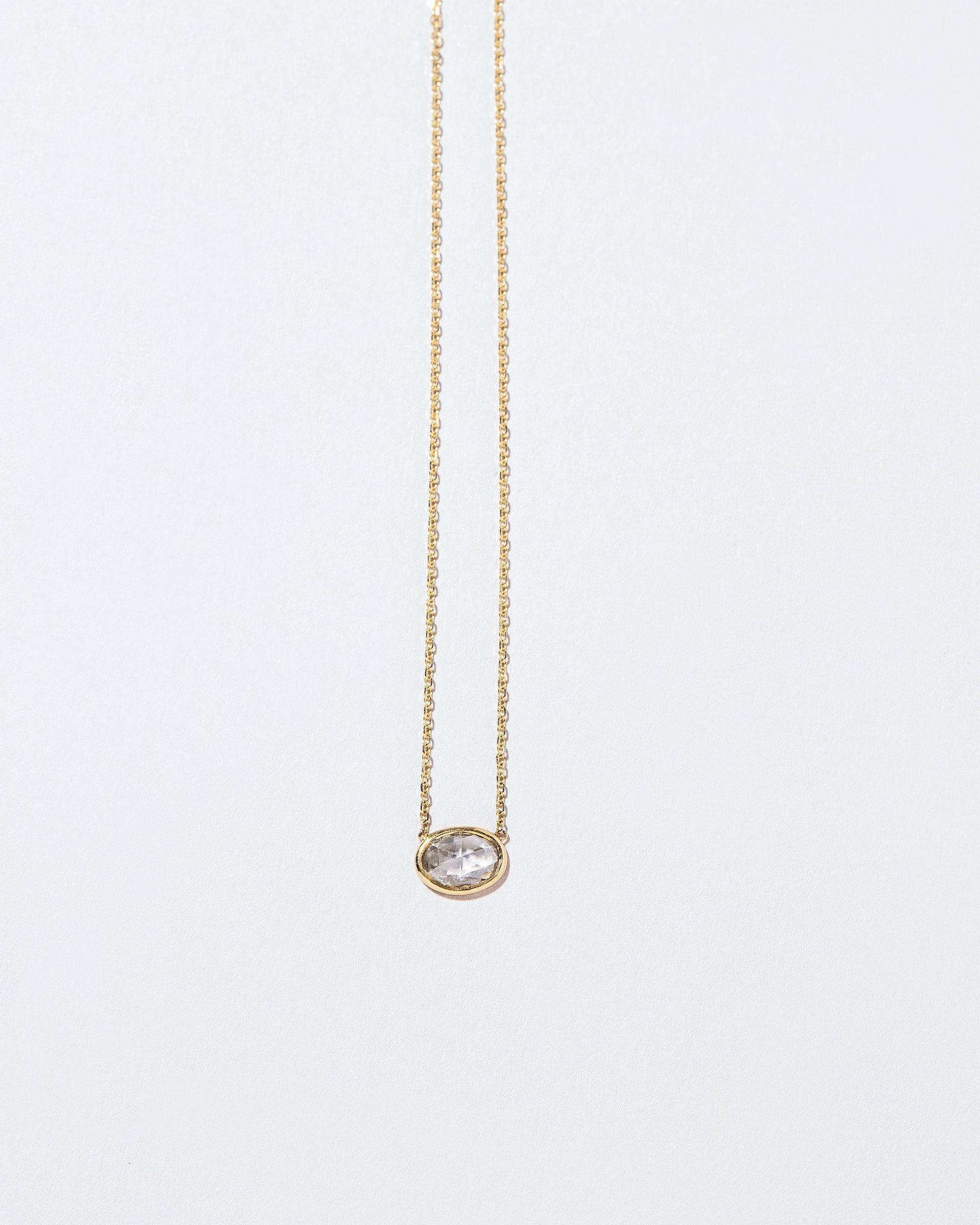  Elafonissi Necklace on light color background.